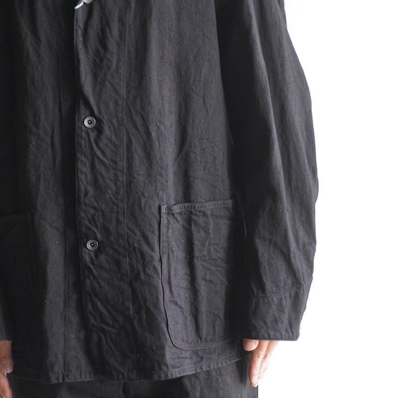 COMOLI] コモリ デニム ワークジャケット (BLACK) | INS ONLINE