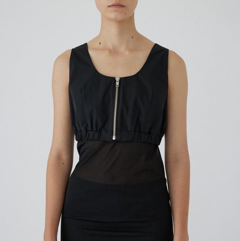 <img class='new_mark_img1' src='https://img.shop-pro.jp/img/new/icons6.gif' style='border:none;display:inline;margin:0px;padding:0px;width:auto;' />[RIM.ARK] ॢ Sporty chic bustier(BLACK)