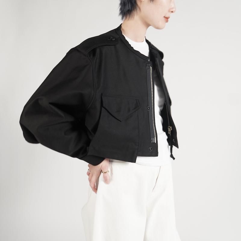 HYKE] ハイク TYPE M-51 FIELD CROPPED JACKE(BLACK)