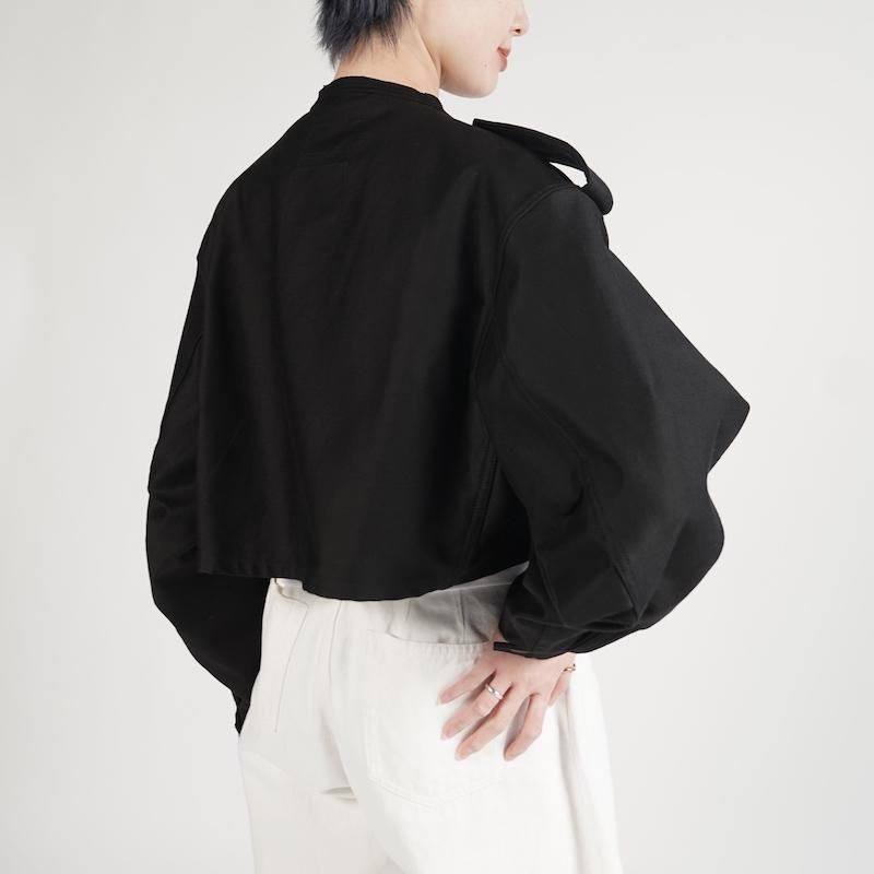 HYKE TYPE M-51 FIELD CROPPED JACKET サイズ2 HYKE / TYPE M-51 FIELD CROPPED JACKET (BLACK , OLIVE DRAB