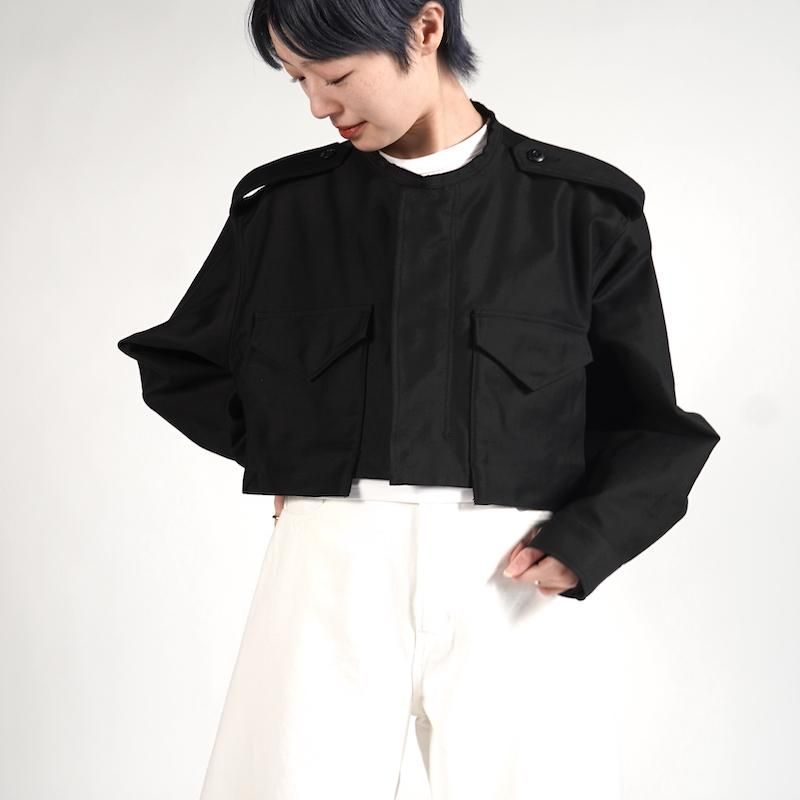HYKE] ハイク TYPE M-51 FIELD CROPPED JACKE(BLACK)