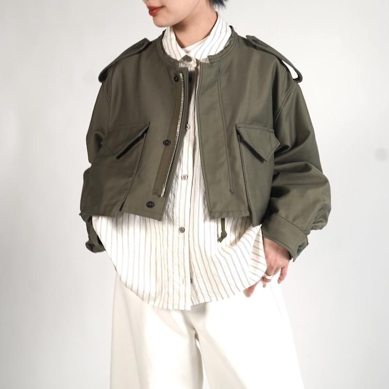<img class='new_mark_img1' src='https://img.shop-pro.jp/img/new/icons6.gif' style='border:none;display:inline;margin:0px;padding:0px;width:auto;' /> [HYKE] ϥ TYPE M-51 FIELD CROPPED JACKE(OLIVE DRAB)