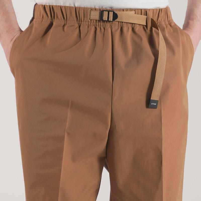HYKE] ハイク TASLAN TAPERED PANTS 