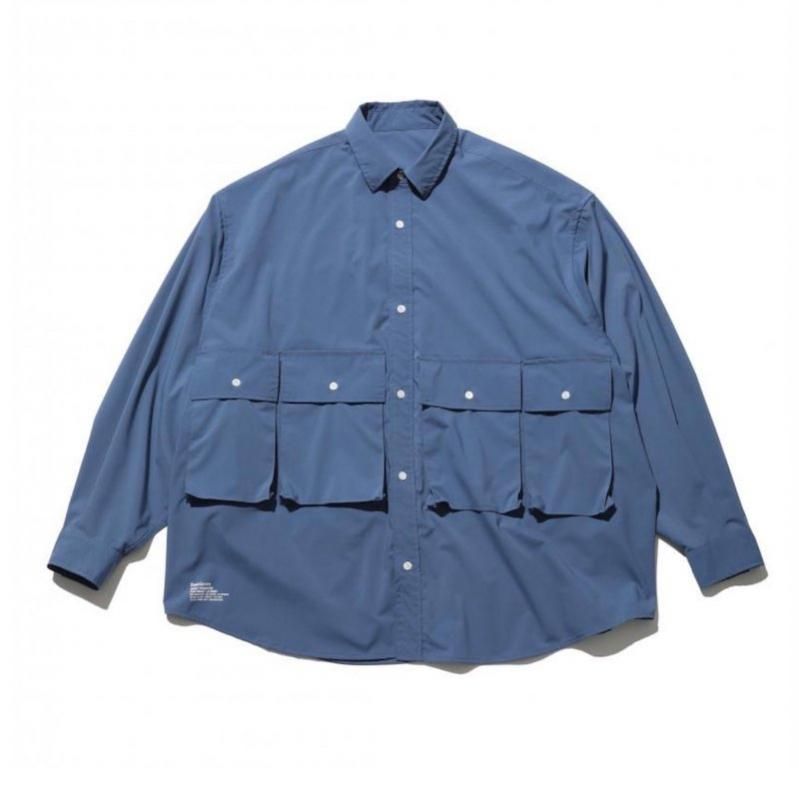 <img class='new_mark_img1' src='https://img.shop-pro.jp/img/new/icons50.gif' style='border:none;display:inline;margin:0px;padding:0px;width:auto;' />[FreshService] եå奵ӥ MICRO TYPEWRITER FLAP POCKET L/S SHIRT (ƿ)