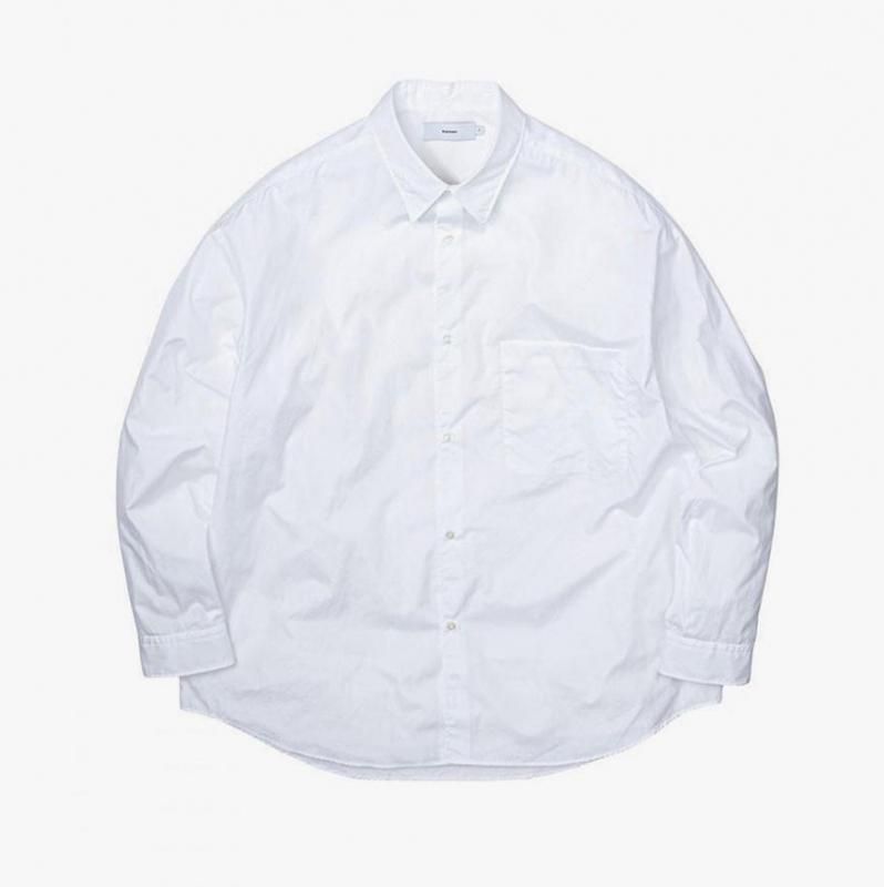 <img class='new_mark_img1' src='https://img.shop-pro.jp/img/new/icons50.gif' style='border:none;display:inline;margin:0px;padding:0px;width:auto;' />[Graphpaper] եڡѡ Broad L/S Oversized Regular Collar Shirt (ƿ)