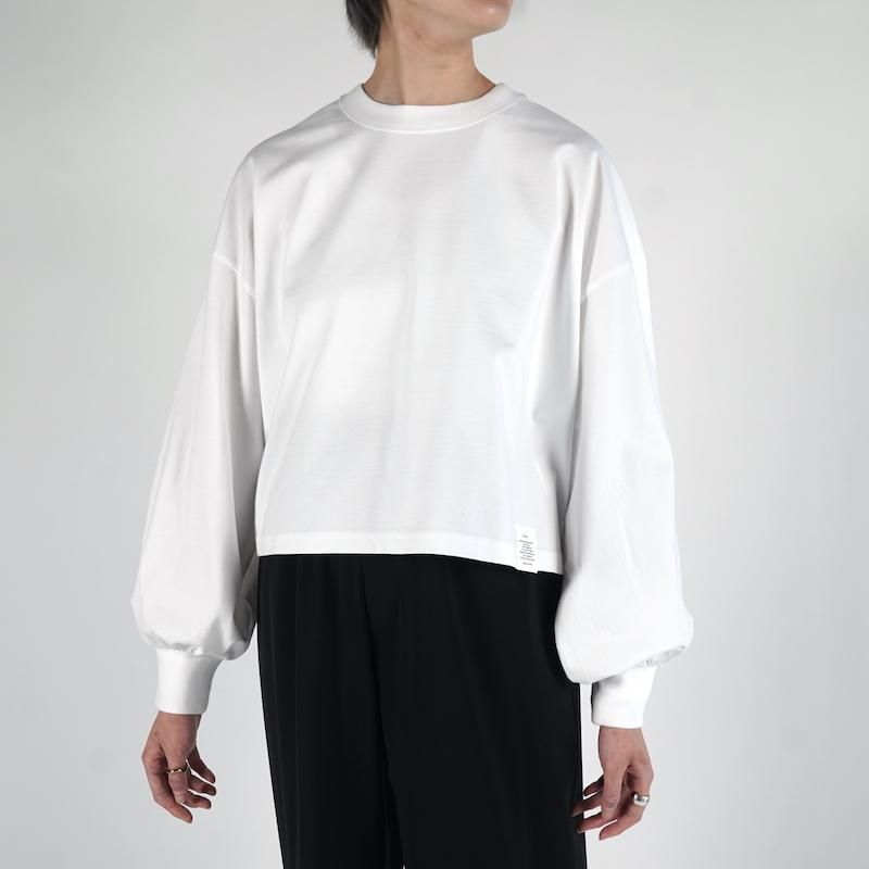 HYKE＞CROPPED LONG-SLV TEE / BIG FIT | MAKES ONLINE STORE