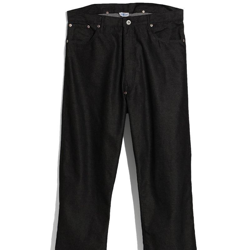 <img class='new_mark_img1' src='https://img.shop-pro.jp/img/new/icons8.gif' style='border:none;display:inline;margin:0px;padding:0px;width:auto;' />[FOUNDOUR]ե COLOR DENIM PANTS (BLACK)