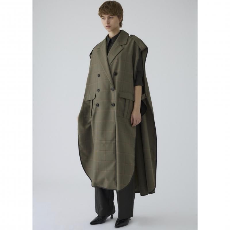 <img class='new_mark_img1' src='https://img.shop-pro.jp/img/new/icons6.gif' style='border:none;display:inline;margin:0px;padding:0px;width:auto;' />[RIM.ARK] ॢ Gabardine cape(MULTI) 