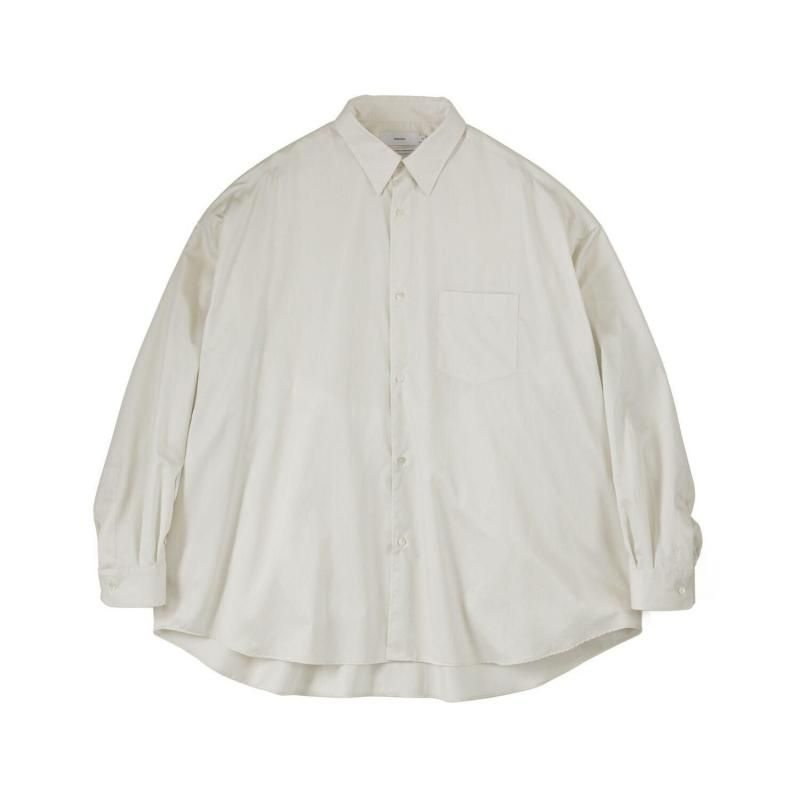 <img class='new_mark_img1' src='https://img.shop-pro.jp/img/new/icons50.gif' style='border:none;display:inline;margin:0px;padding:0px;width:auto;' />[Graphpaper] եڡѡSilicon Poplin Oversized Regular Collar Shirt (ƿ)