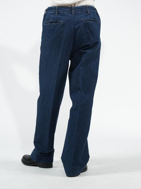 【最終値下】MAATEE&SONS デニムチノトラウザーズ 最終値下】MAATEE&SONS デニムチノトラウザーズ - メルカリ