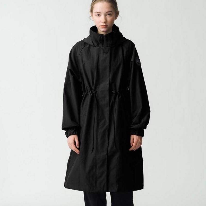 <img class='new_mark_img1' src='https://img.shop-pro.jp/img/new/icons6.gif' style='border:none;display:inline;margin:0px;padding:0px;width:auto;' />[CANADA GOOSE] ʥ Ainsley Wind Coat Black Label Fusion Fit 2467WBA(BLACK)