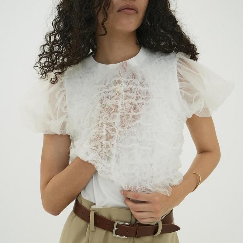 CLANE(クラネ)のTULLE VEST LAYERED TOPS通販 | 集英社HAPPY