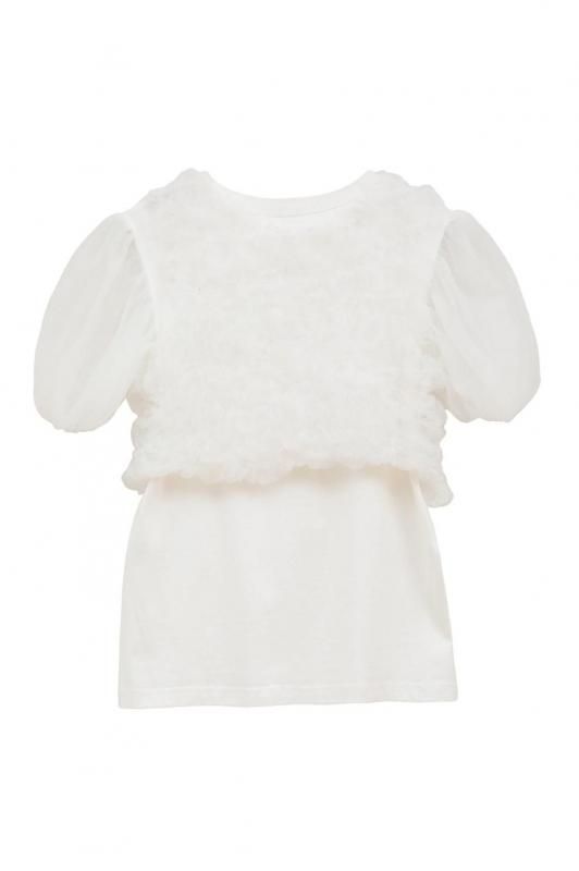CLANE(クラネ)のTULLE VEST LAYERED TOPS通販 | 集英社HAPPY