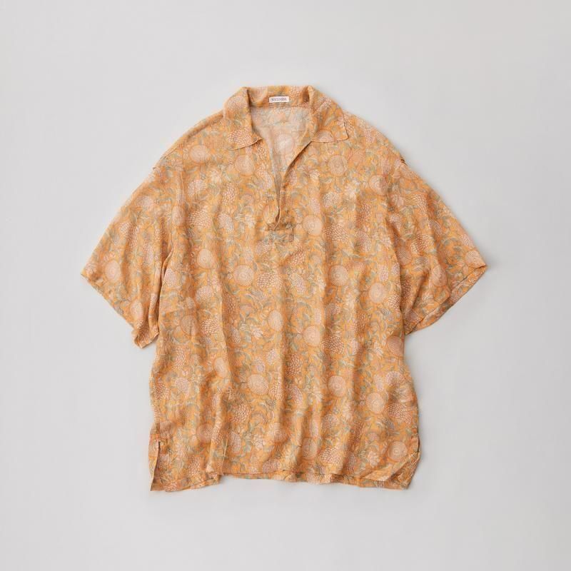 NICENESS ナイスネスADAMS シャツ　M 楽天市場】【中古】NICENESS 長袖シャツ ADAMS イエロー×レッド