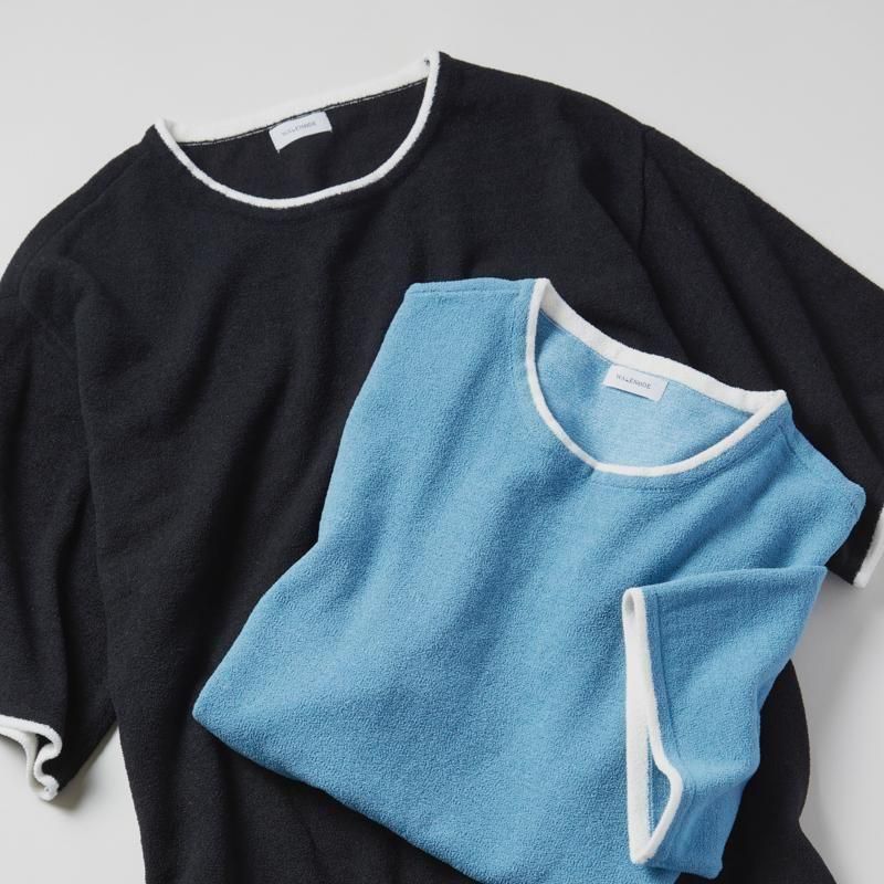 <img class='new_mark_img1' src='https://img.shop-pro.jp/img/new/icons8.gif' style='border:none;display:inline;margin:0px;padding:0px;width:auto;' />[walenode] Ρ Cotton cashmere pile Half sleeve T (ƿ)