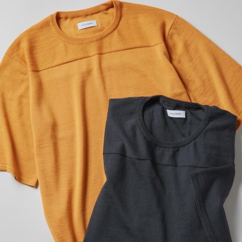 <img class='new_mark_img1' src='https://img.shop-pro.jp/img/new/icons8.gif' style='border:none;display:inline;margin:0px;padding:0px;width:auto;' />[walenode] Ρ Off-spec wool Half sleeve T (ƿ)