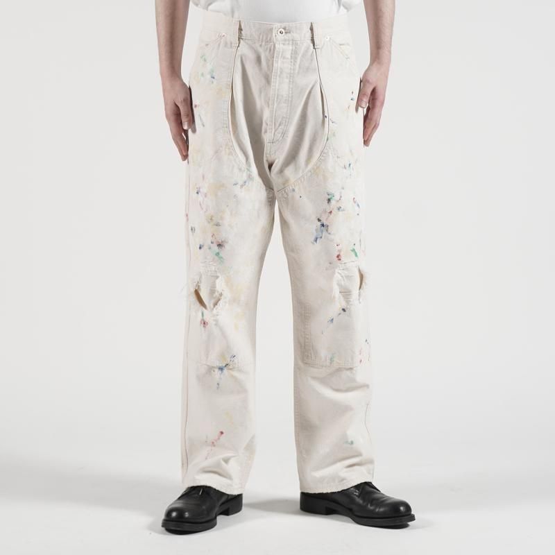 <img class='new_mark_img1' src='https://img.shop-pro.jp/img/new/icons50.gif' style='border:none;display:inline;margin:0px;padding:0px;width:auto;' />[HERILL] إ  Splash Painterpants (Natural)