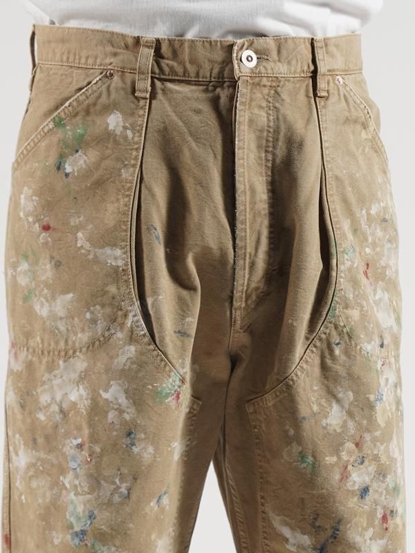 HERILL] ヘリル Splash Painterpants(BROWN DUCK) | INS ONLINE STORE