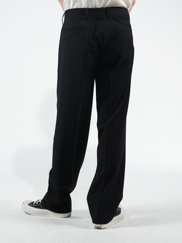 HEUGN] ユーゲン Cameron UK TROUTERS peruke NAVY -TROUSER073- | INS