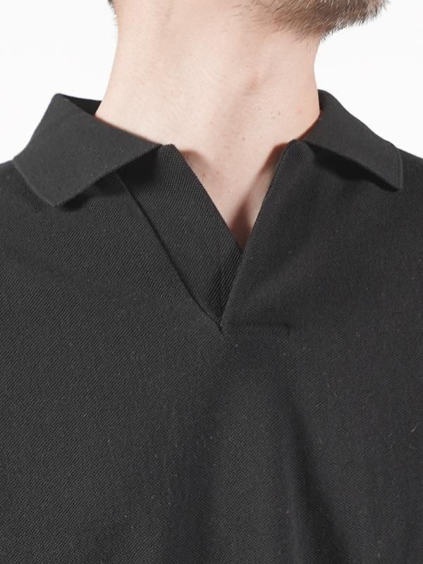 Graphpaper] グラフペーパー Cotton Pique Jersey S/S Skipper