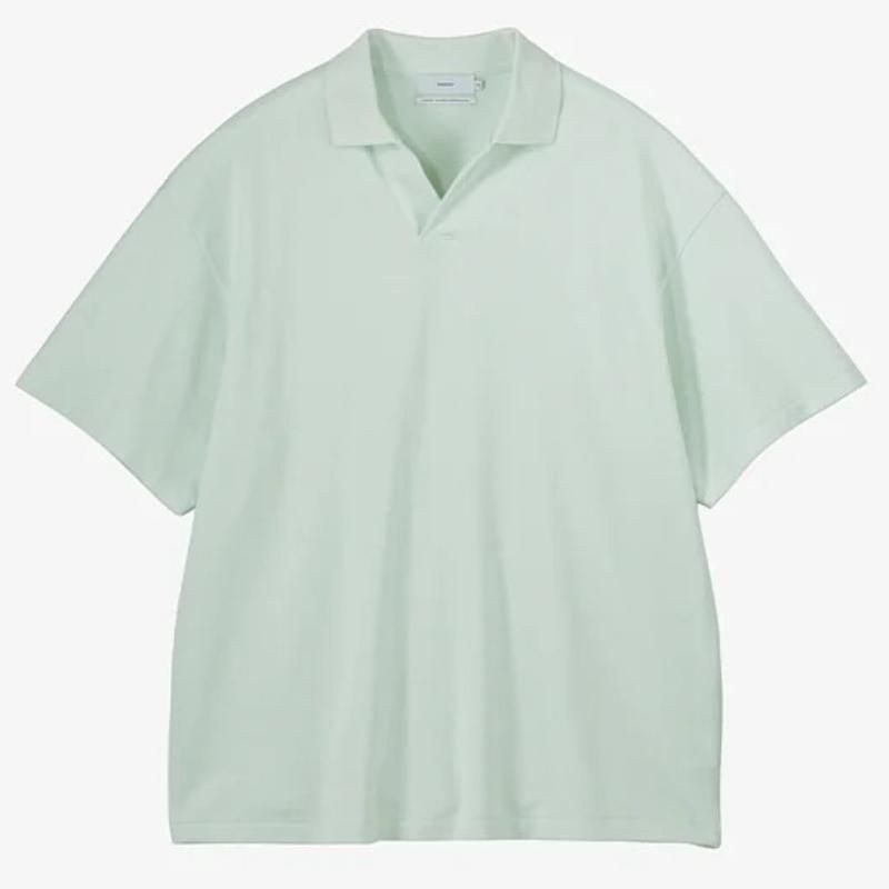 <img class='new_mark_img1' src='https://img.shop-pro.jp/img/new/icons8.gif' style='border:none;display:inline;margin:0px;padding:0px;width:auto;' />[Graphpaper] եڡѡ Cotton Pique Jersey S/S Skipper Polo (ƿ)
