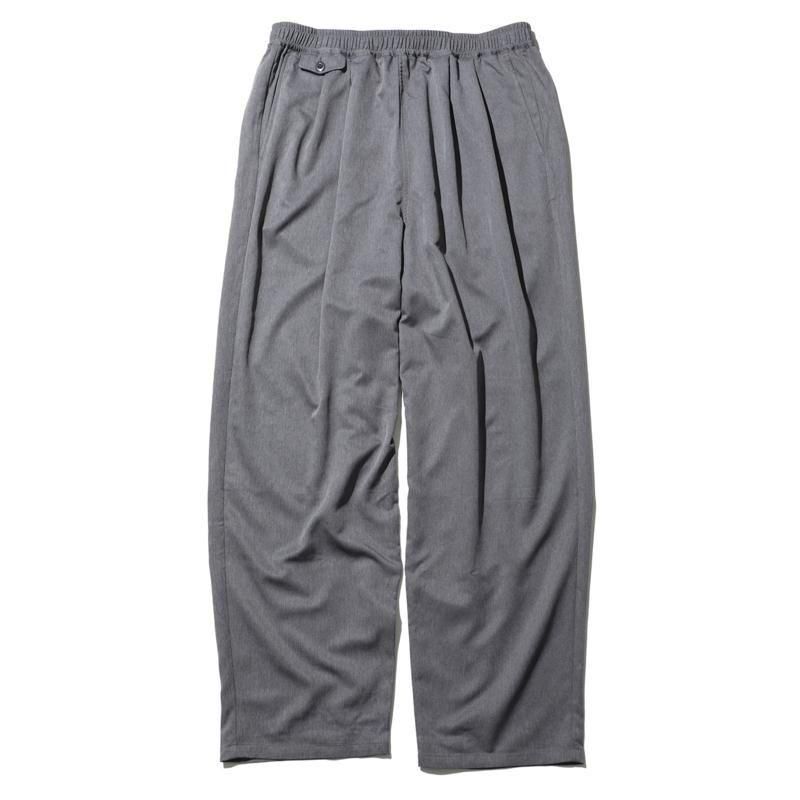 FreshService TWO TUCK EASY PANTS M グレー FreshService] フレッシュサービス COOLFIBER TWO TUCK EASY