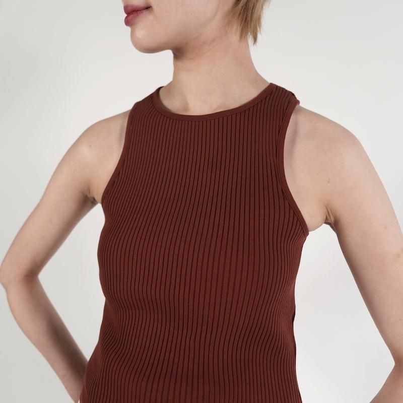 BOWTE] バウト HIGH TWIST COTTON RIB TUNK TOP(各色)