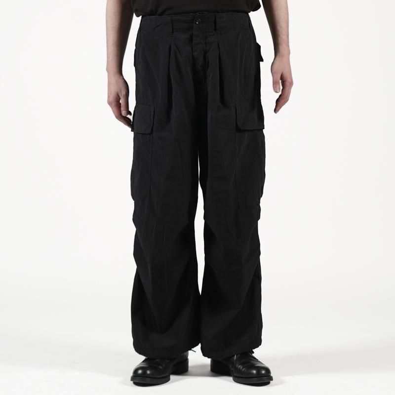 <img class='new_mark_img1' src='https://img.shop-pro.jp/img/new/icons50.gif' style='border:none;display:inline;margin:0px;padding:0px;width:auto;' />[HERILL] إ Ripstop Jungle Fatiguepants (BLACK)