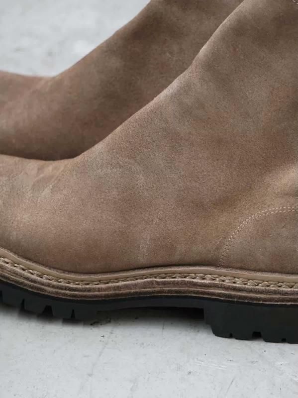 COMOLI] コモリ GUIDI バックジップブーツ COMOLI別注カラー | INS