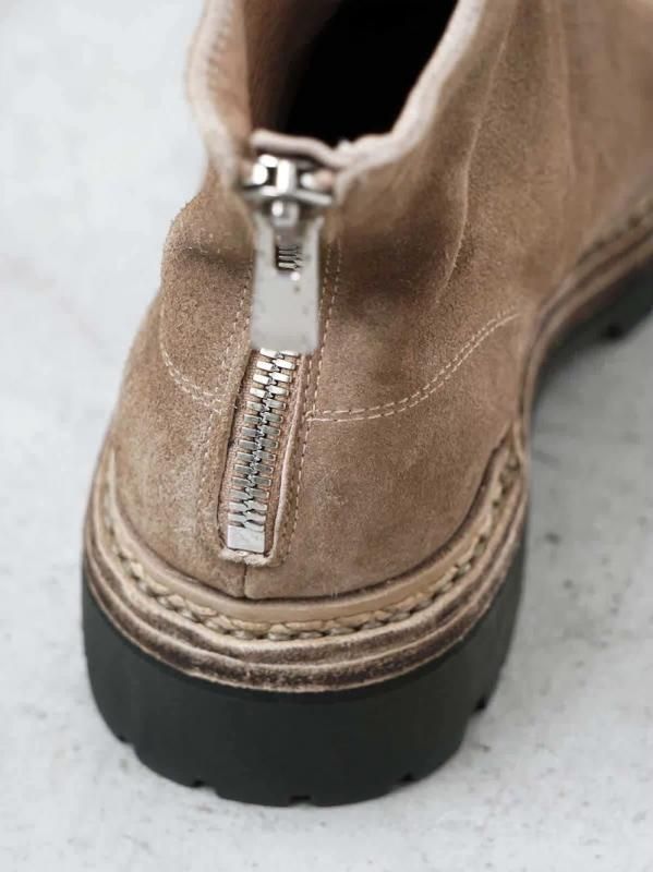 新品・未使用 comoli × guidi サイズ42 COMOLI] コモリ GUIDI バックジップブーツ COMOLI別注カラー