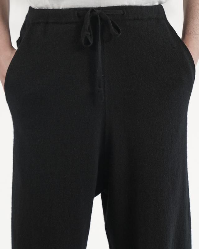 COMOLI] コモリ ウール和紙 ニットパンツ | INS ONLINE STORE