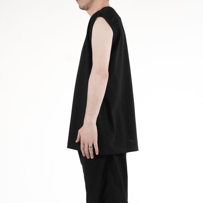 COMOLI 25SS コットンジャージ ノースリーブ 3 2枚セット COMOLI] コモリ コットンジャージ ノースリーブ | INS ONLINE