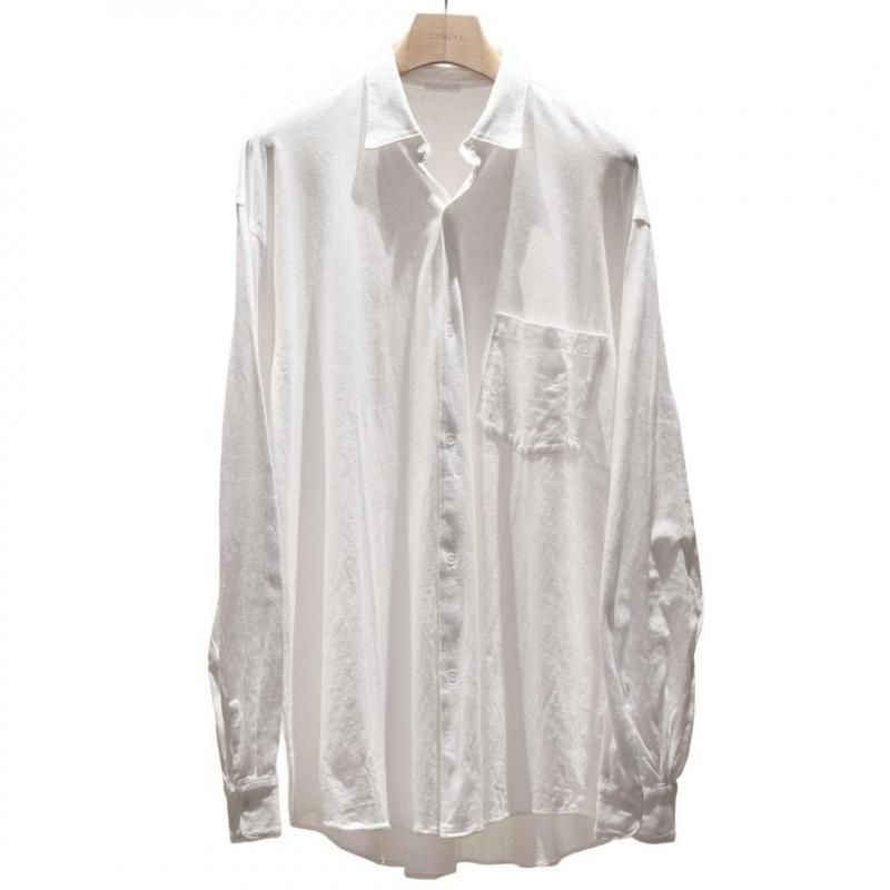 comoli 24SS コットンジャージ コモリシャツ COMOLI (コモリ) コットンジャージ 半袖Tシャツ
