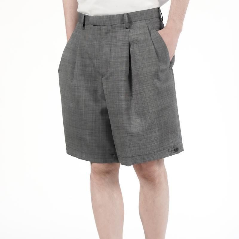 MAATEE&SONS] マーティー & サンズ SHORT TROUSER (BLACK) | INS