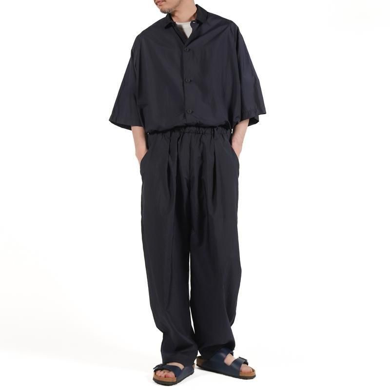 試着のみ TEATORA 25SS hoverlayer BLACK 2 TEATORA] テアトラ Cartridge Shirt S/S -HOVER LAYER- | INS