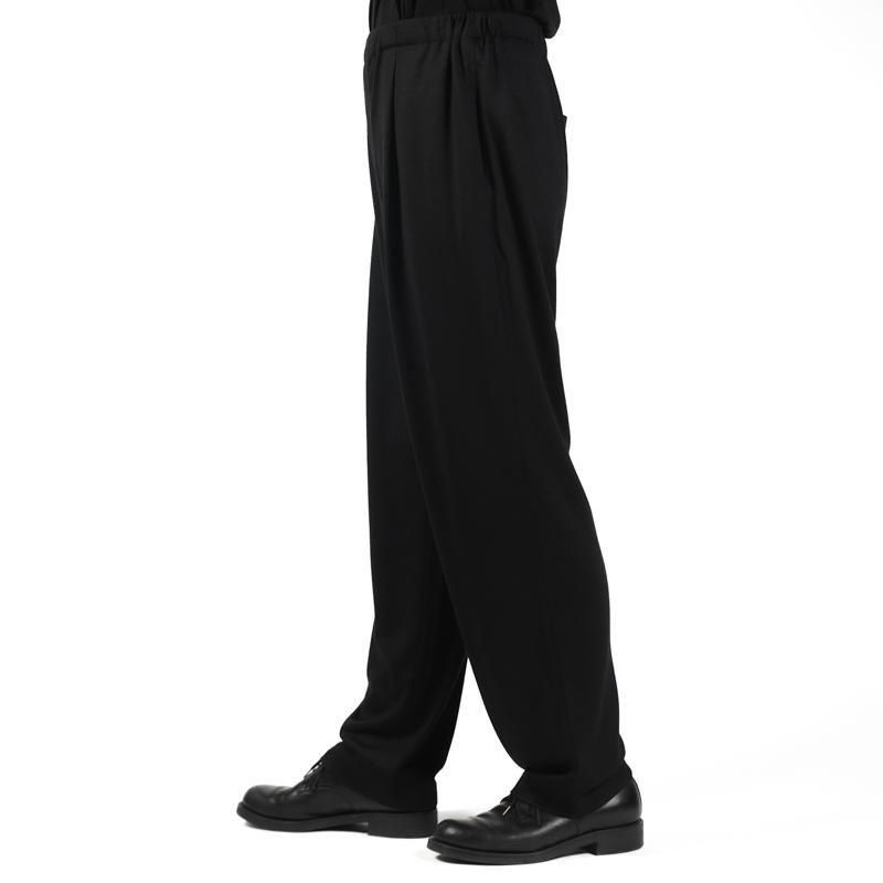 Wrapinknot wool wear] ラッピンノット WIDE TAPERED PANTS