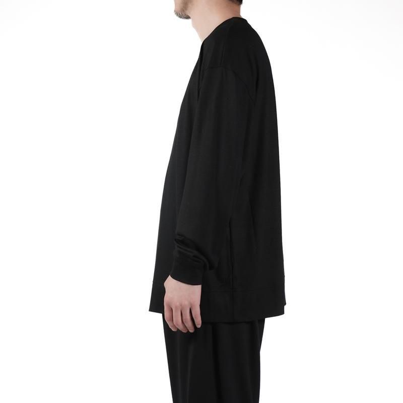 Wrapinknot wool wear] ラッピンノット L/S Oversized T-Shirt