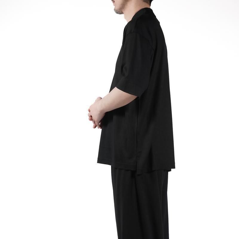Wrapinknot wool wear] ラッピンノット S/S Polo-Shirt | INS