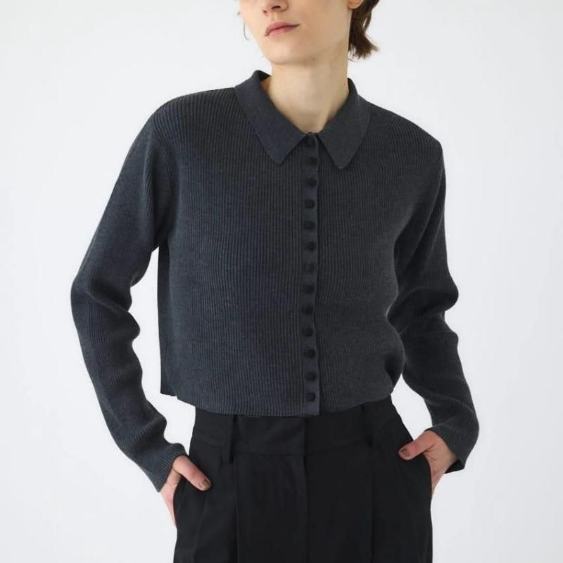<img class='new_mark_img1' src='https://img.shop-pro.jp/img/new/icons6.gif' style='border:none;display:inline;margin:0px;padding:0px;width:auto;' />[RIM.ARK] ॢ Minimum knit CD(C/GRAY) 