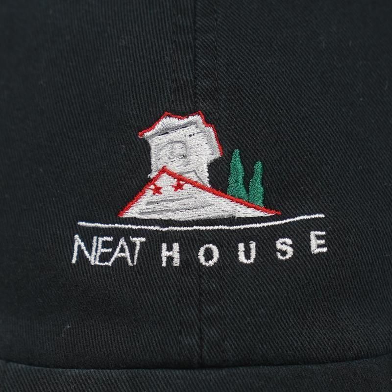 NEAT HOUSE 黒 キャップ NEAT HOUSE for MaW] ニート SAPPORO CAP | INS ONLINE STORE