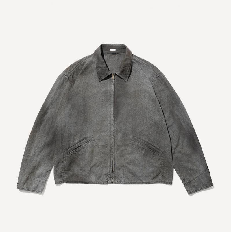 アプレッセ　Vintage Black Chambray Jacket A.PRESSE] アプレッセ Vintage Black Chambray Sports Jacket