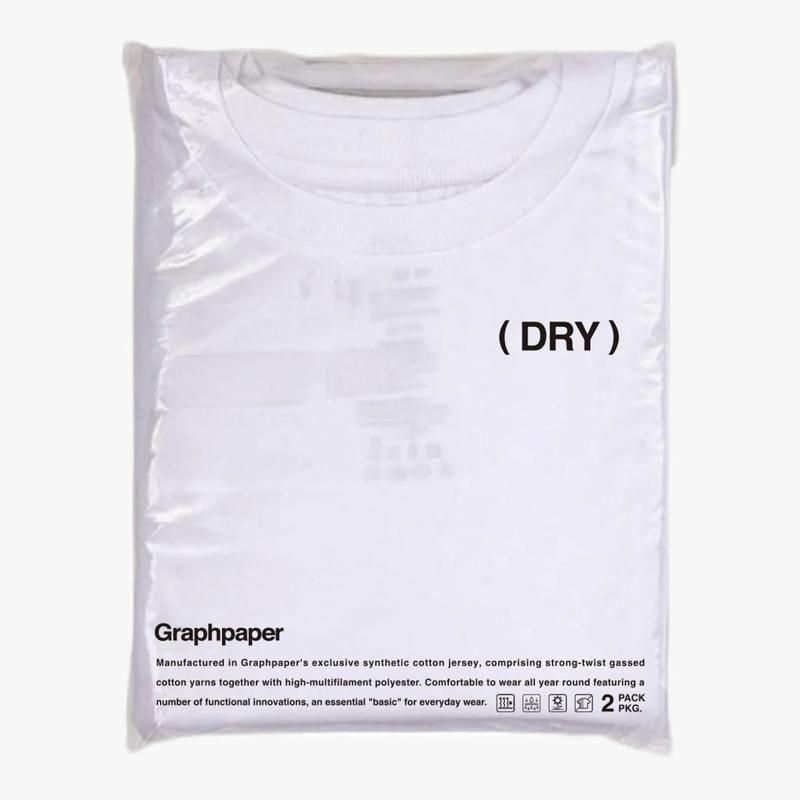 <img class='new_mark_img1' src='https://img.shop-pro.jp/img/new/icons56.gif' style='border:none;display:inline;margin:0px;padding:0px;width:auto;' />[Graphpaper] եڡѡ DRY 2-Pack Crew Neck Tee (ƿ)
