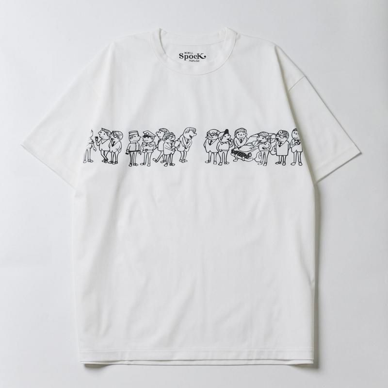 WEWILL × HARUTA] ウィーウィル HARUTA Spock T-shirt | INS ONLINE