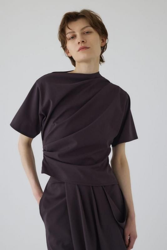 トップス RIM.ARK / Asymmetry tuck cut tops RIM.ARK(リムアーク)｜Asymmetry tuck cut tops/トップス