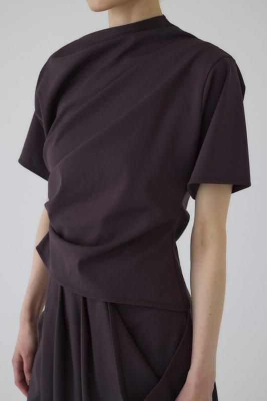 トップス RIM.ARK / Asymmetry tuck cut tops RIM.ARK(リムアーク)｜Asymmetry tuck cut tops/トップス/ホワイト の