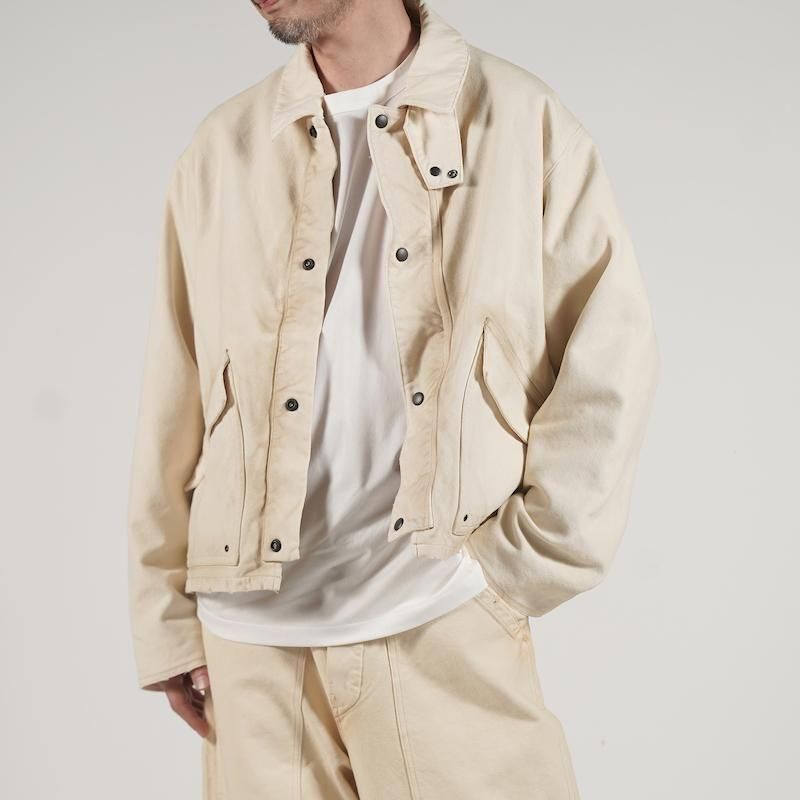 A.PRESSEシルクネップ \"HUNTING JACKET\" A.PRESSE 