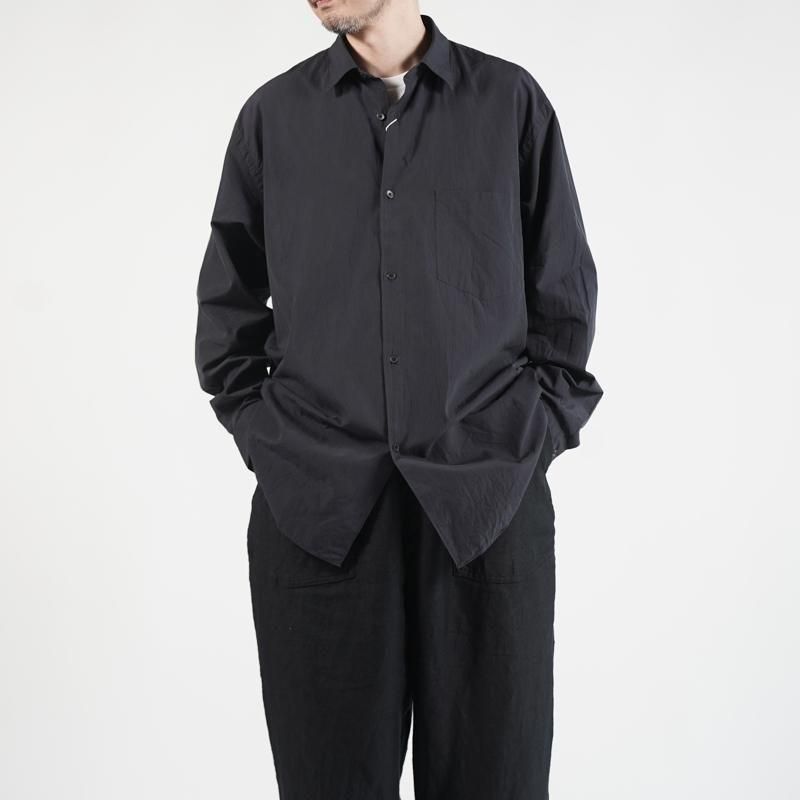 COMOLI] コモリシャツ (NAVY) | INS ONLINE STORE 公式オンライン通販