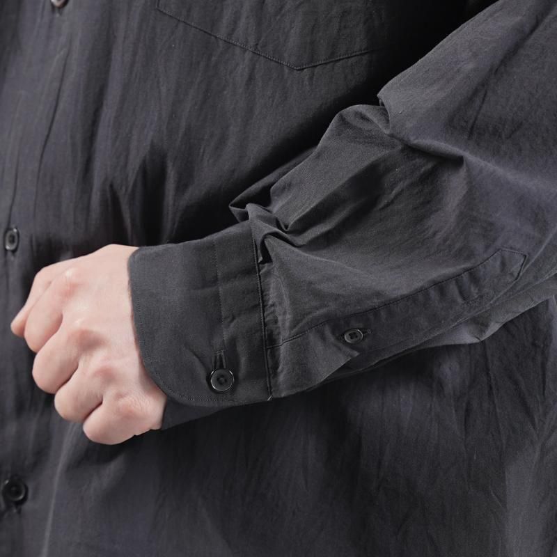 COMOLI] コモリシャツ (NAVY) | INS ONLINE STORE 公式オンライン通販