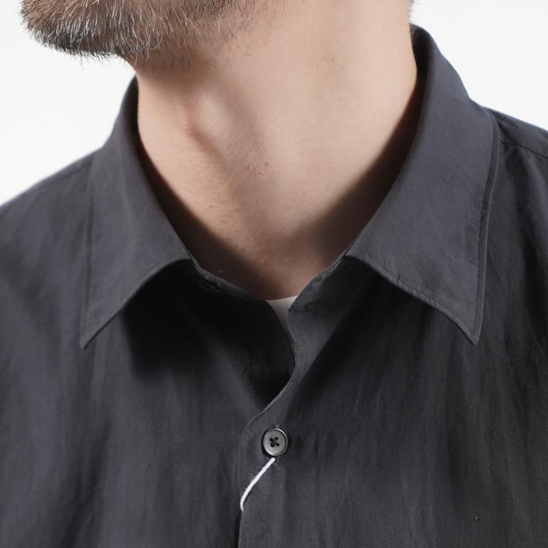 COMOLI] コモリシャツ (NAVY) | INS ONLINE STORE 公式オンライン通販