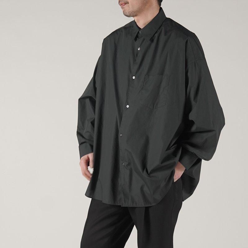 Graphpaper] Broad L/S Oversized Regular Collar Shirt | INS ONLINE